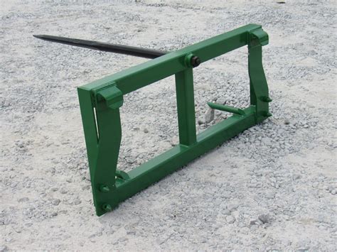 hay spears for a skid steer with 29 in pins|skid steer hay spear attachment.